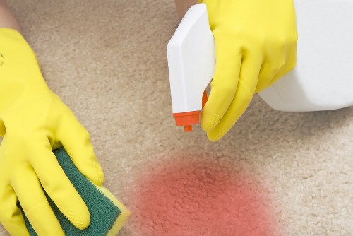 Carpet cleaning quote details for a local home