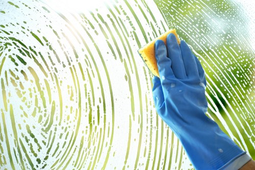 Commercial carpet cleaning in Hook for an office interior