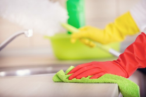 Upholstery deep cleaning process for fabric sofas in Hook